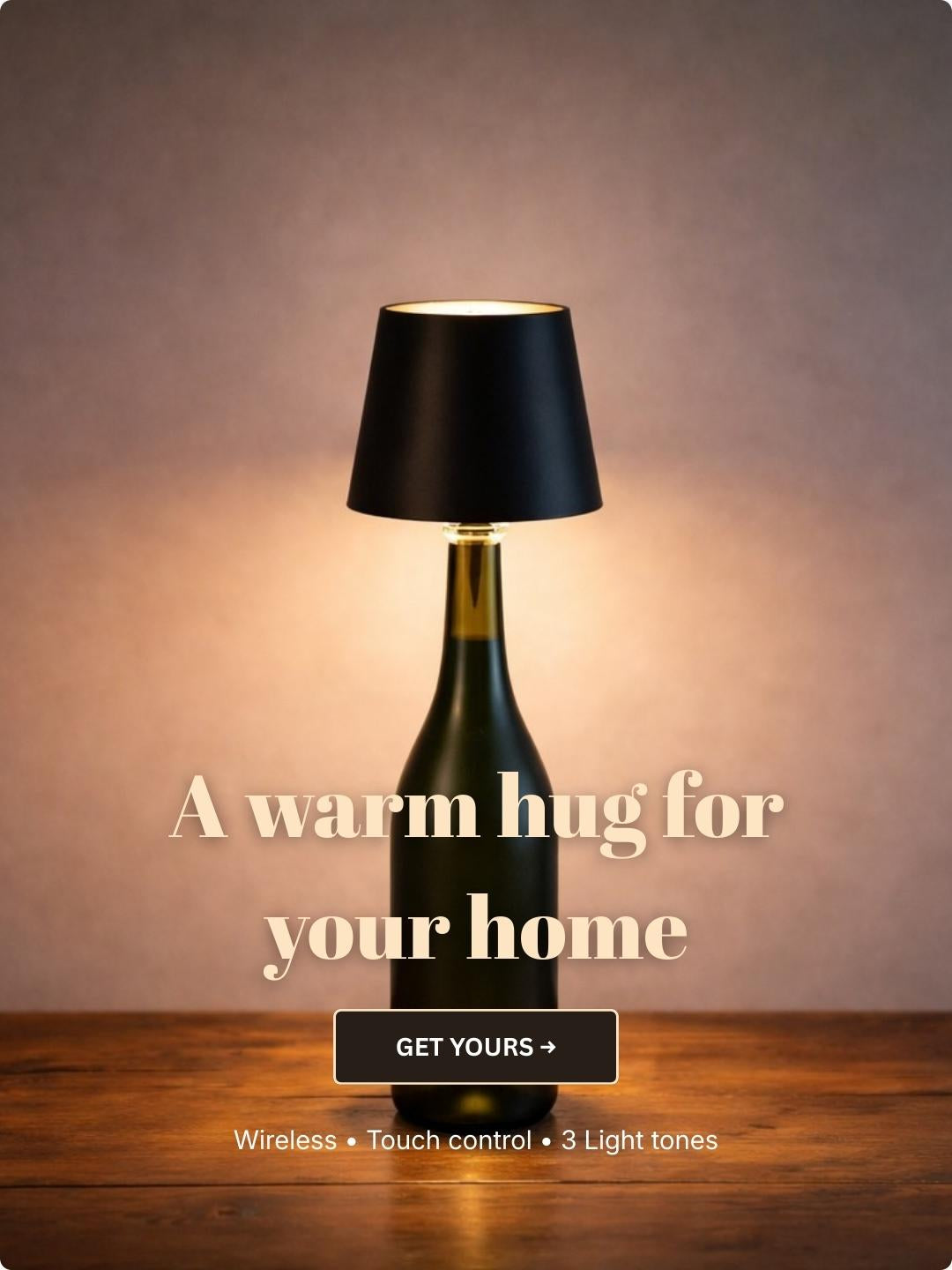 MINI HUG LED BOTTLE LAMPS